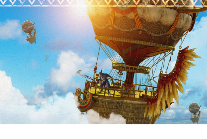 Take a dirigible tour photo