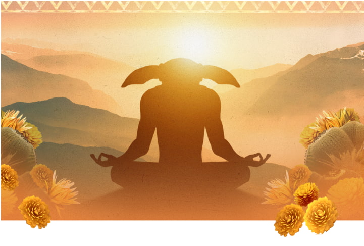Picture of meditation